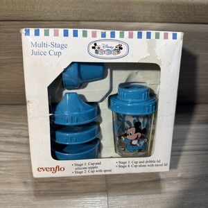 Vintage 1994 Disney Evenflo Disney Babies Multi-Stage Juice Cup New In Box